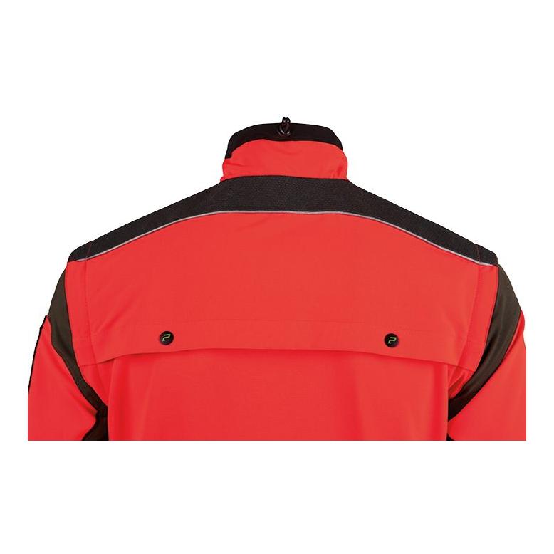 X-treme Vario Funktionsjacke grün / neonrot - Produktbild 2
