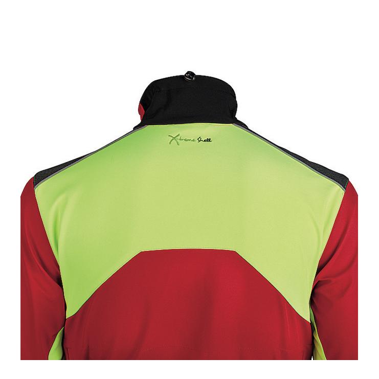 X-treme Shell Softshelljacke - rot/gelb - Produktbild 2