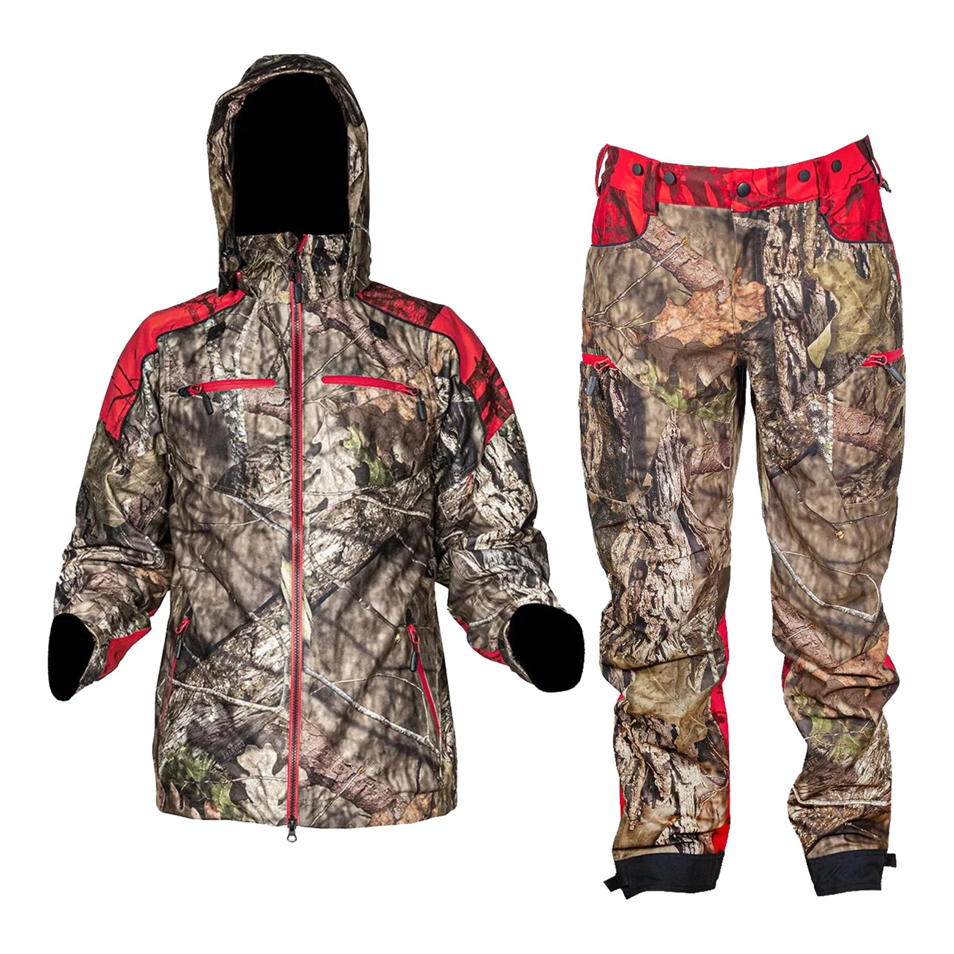 Jagd-Set Sarek 2.0 Camo /Red Blaze - Produktbild 1