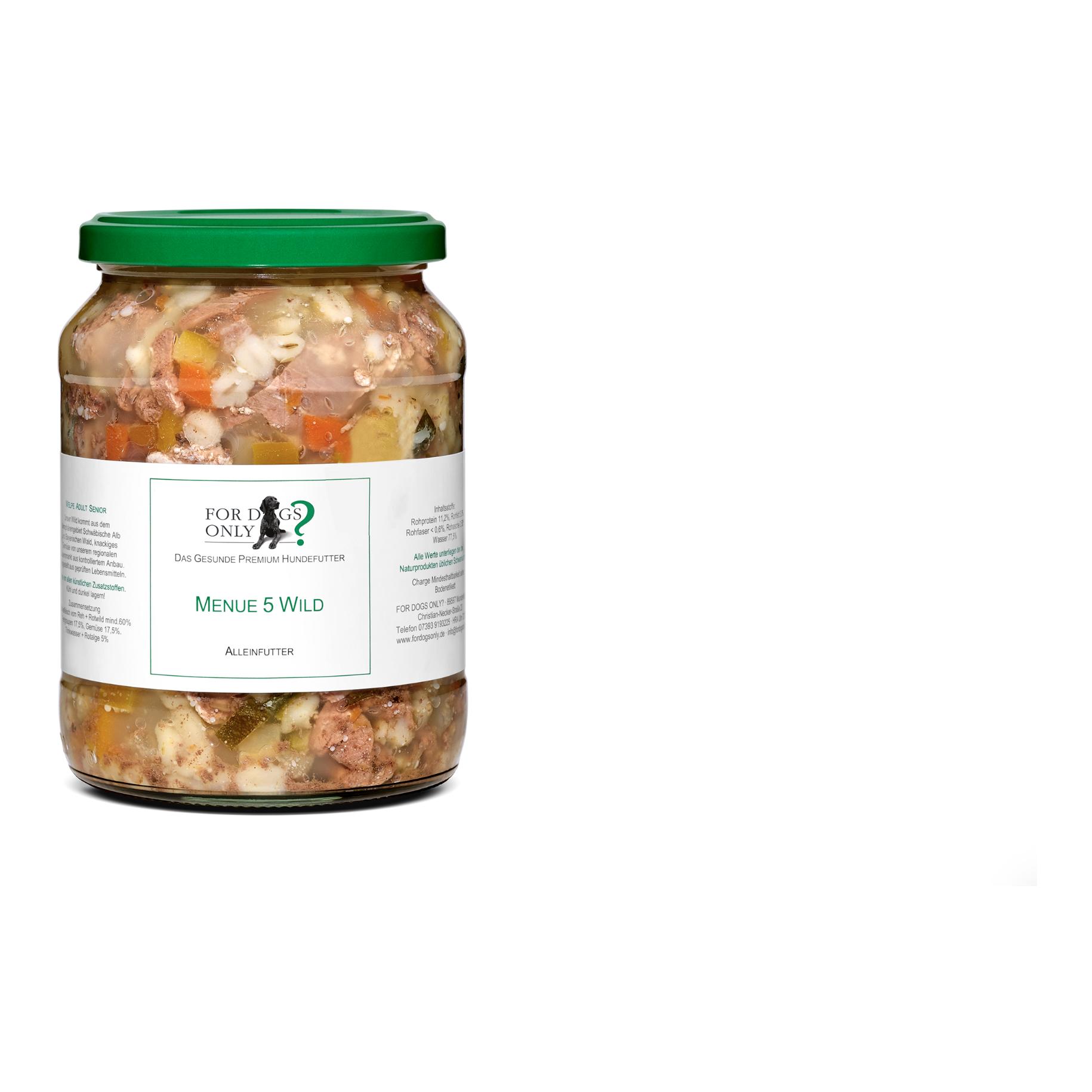Premium Hundefutter Menue Wild - Produktbild 3