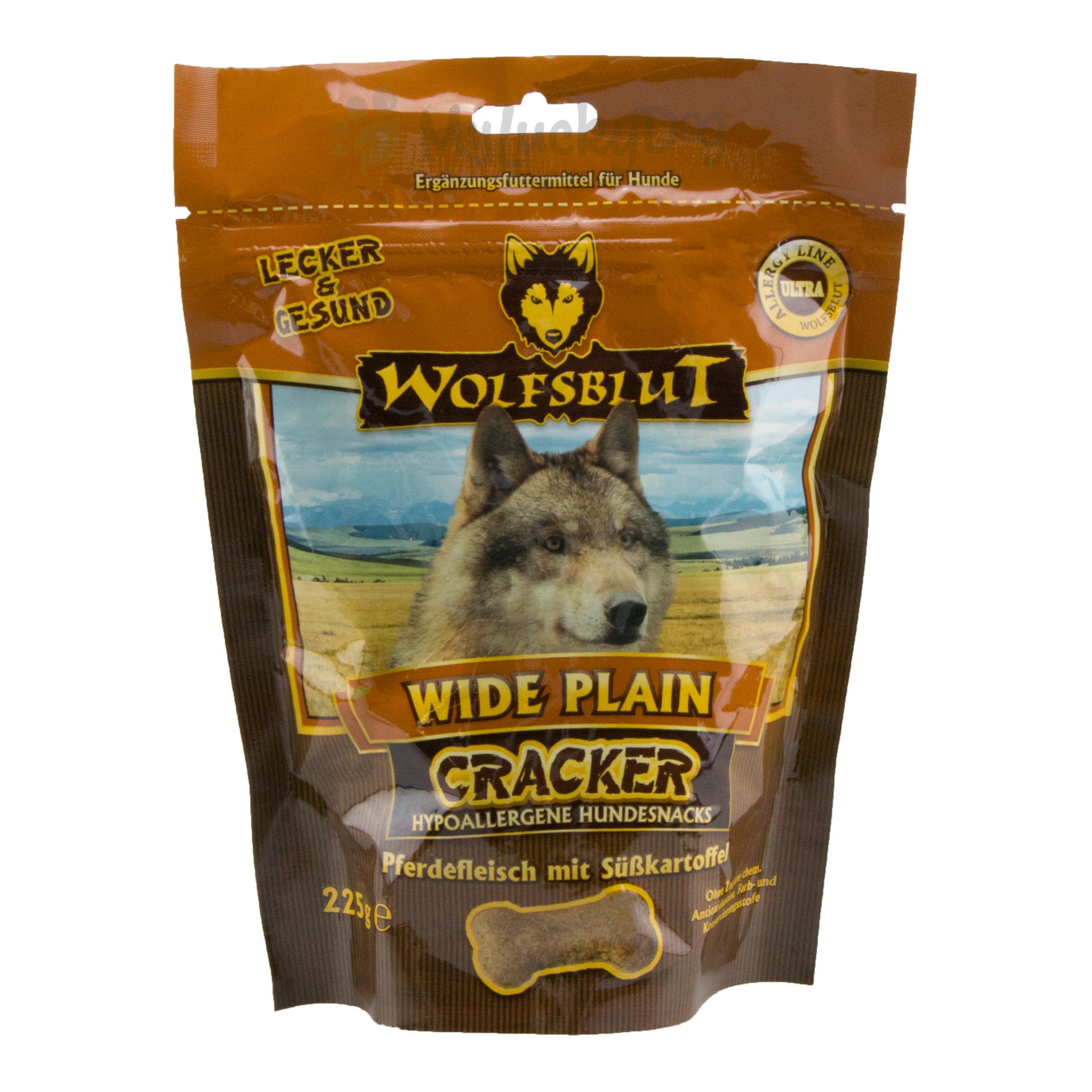 Cracker Hundesnacks Wide Plain Pferd & Süßkartoffel 225 g - Produktbild 1