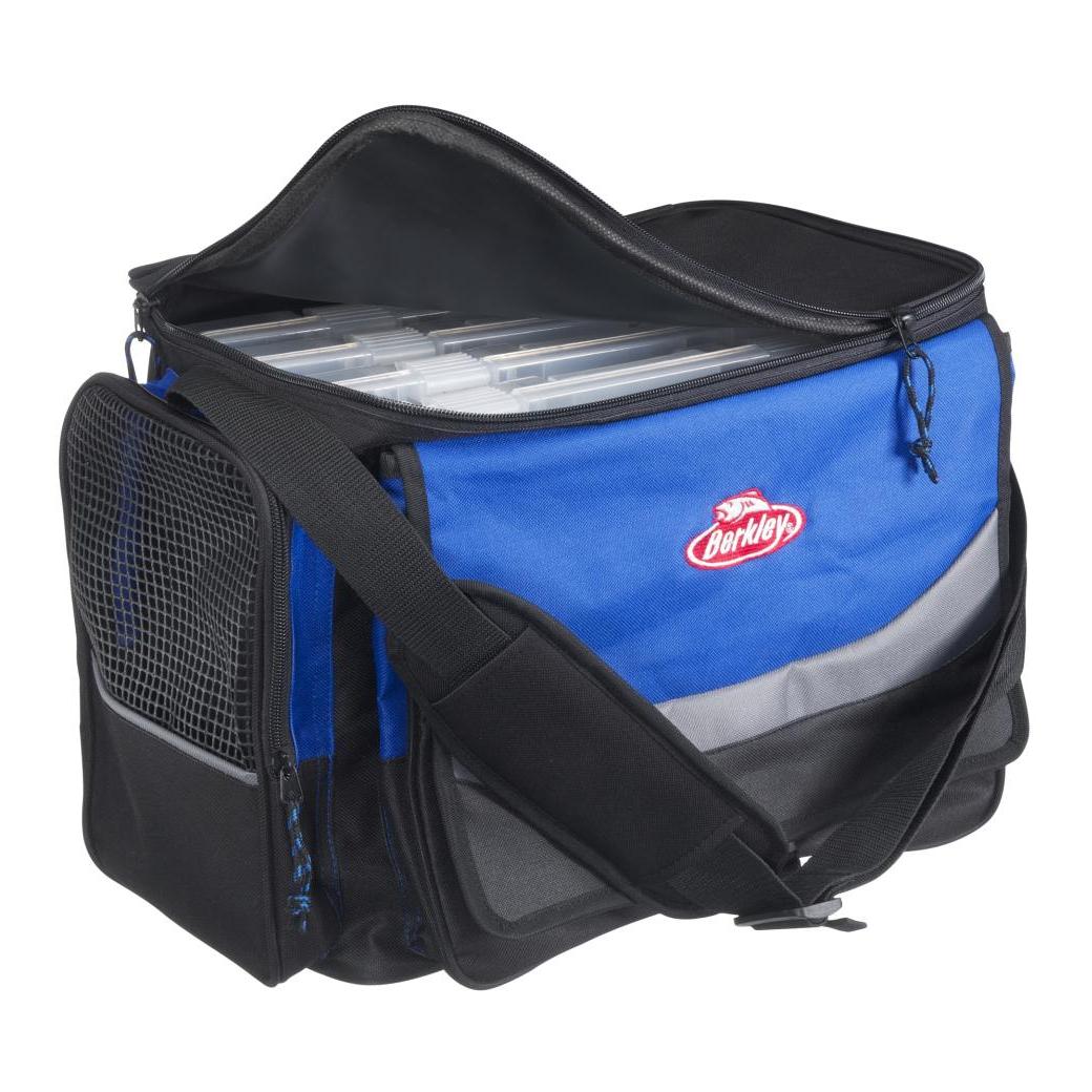 Tasche mit 4 Köderboxen blau XL