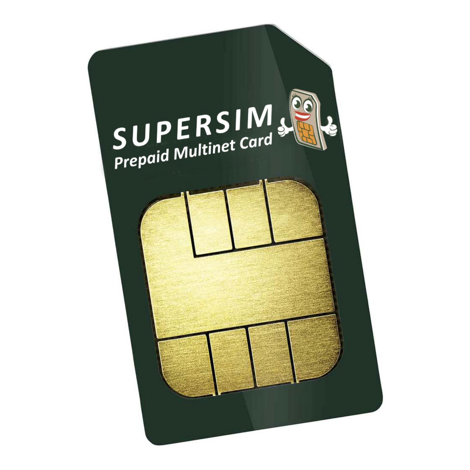 SUPERSIM Prepaid-Multinetzkarte für Wildkameras  - Produktbild 2