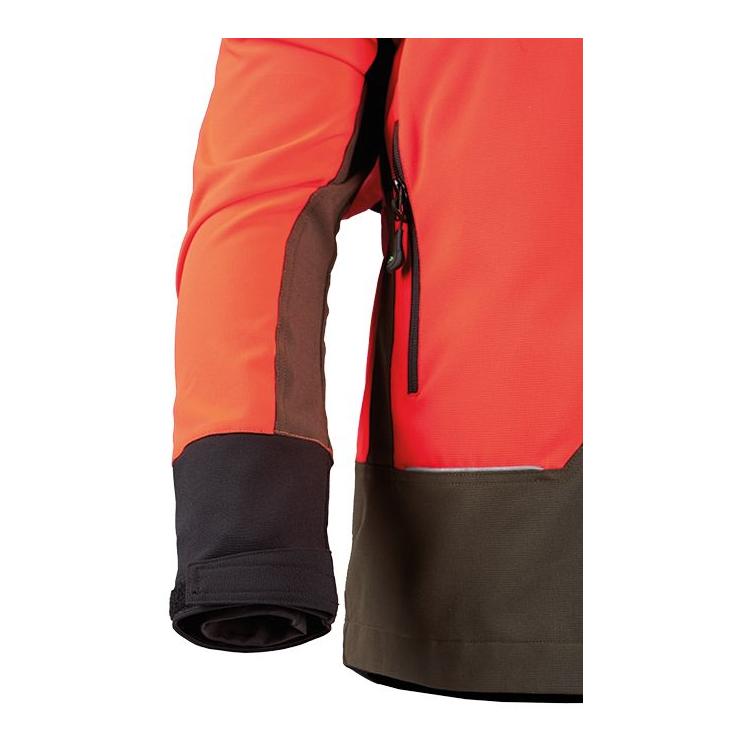 X-treme Vario Funktionsjacke grün / neonrot - Produktbild 3