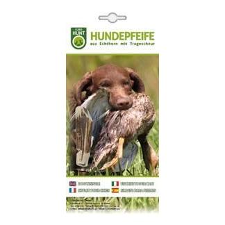 Hundepfeife Hirschhorn Länge ca 7 cm - Produktbild 2