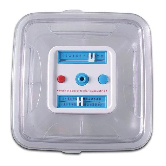 Vakuumierbehälter quadratisch - 1000 / 2800 ml - Produktbild 2