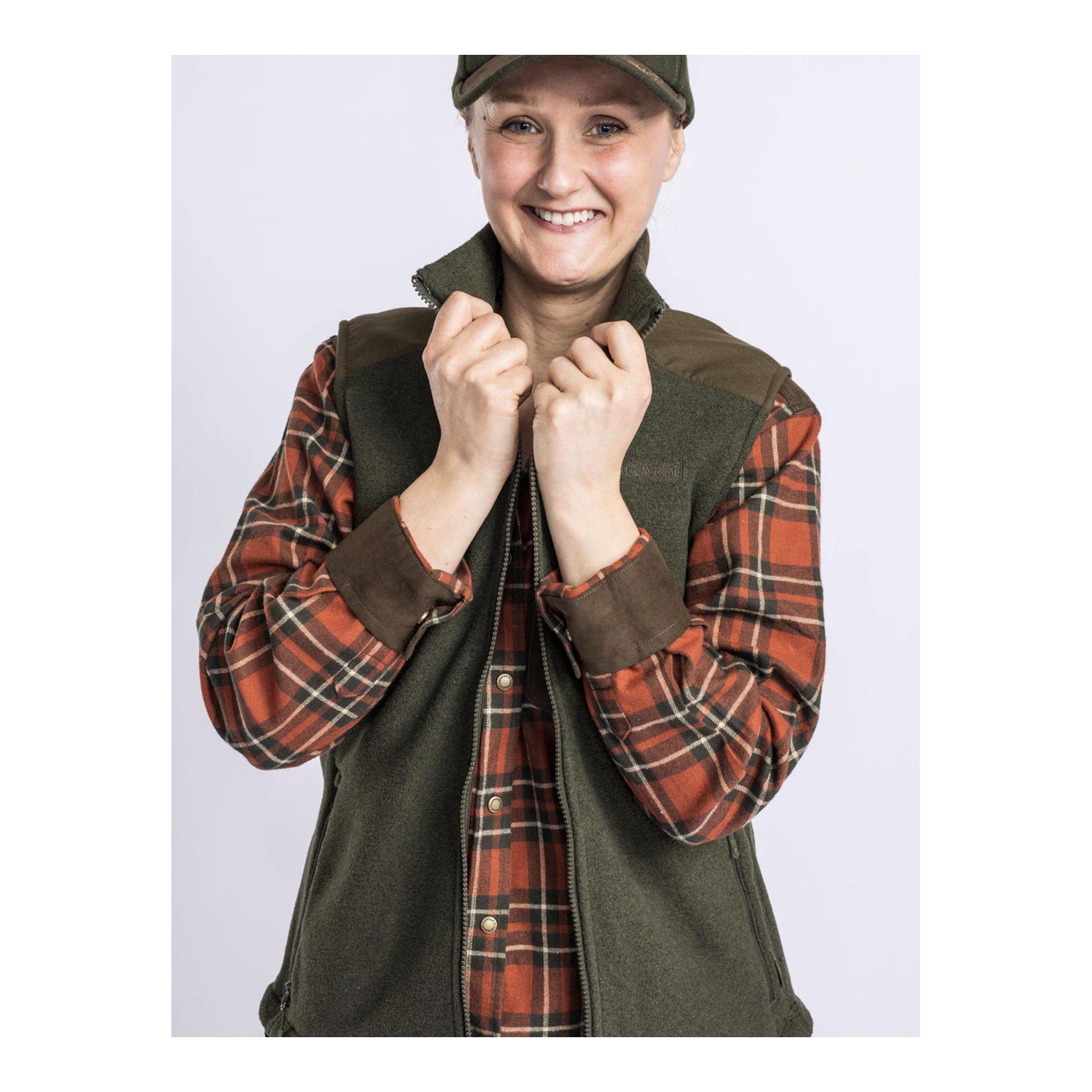 Småland Forest Fleece Veste Damen - Produktbild 4
