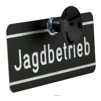 Autoschild Jagdbetrieb - Produktbild 2