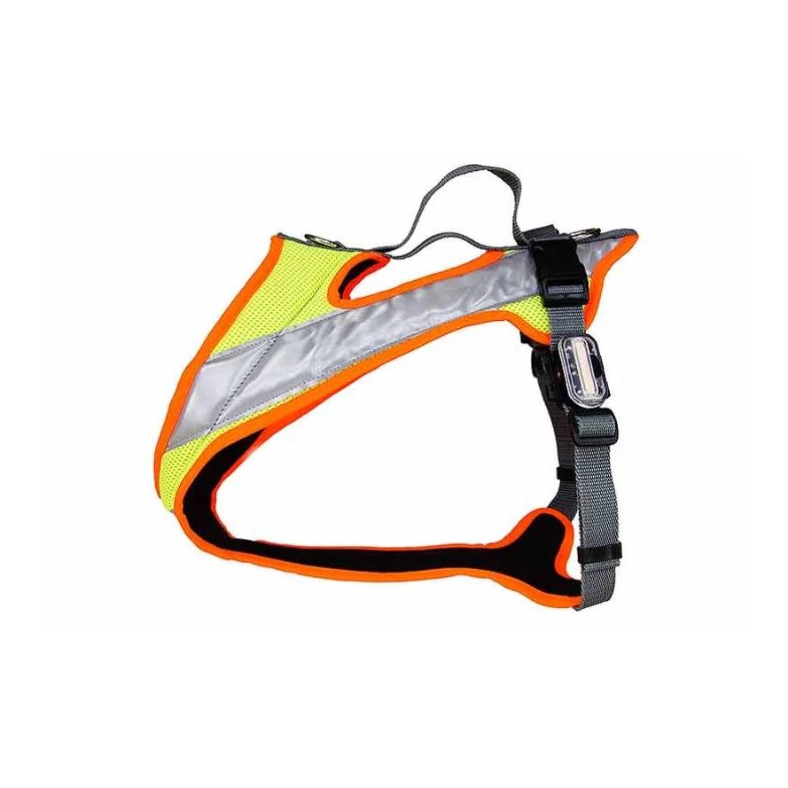 Dog's Fun Run Night Hundegeschirr - gelb/orange - Produktbild 1