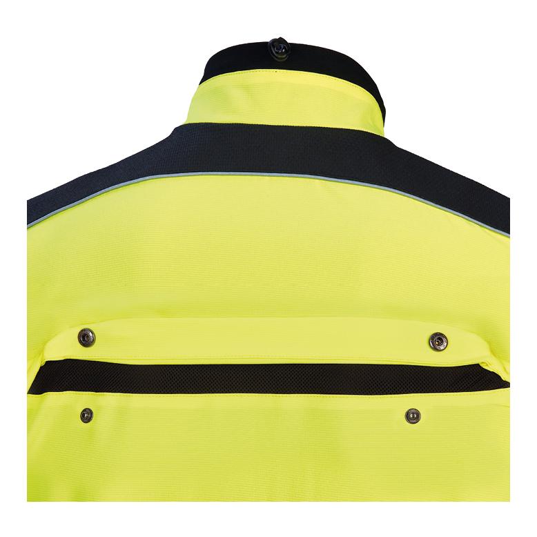 X-treme Vario Funktionsjacke - rot/gelb - Produktbild 4